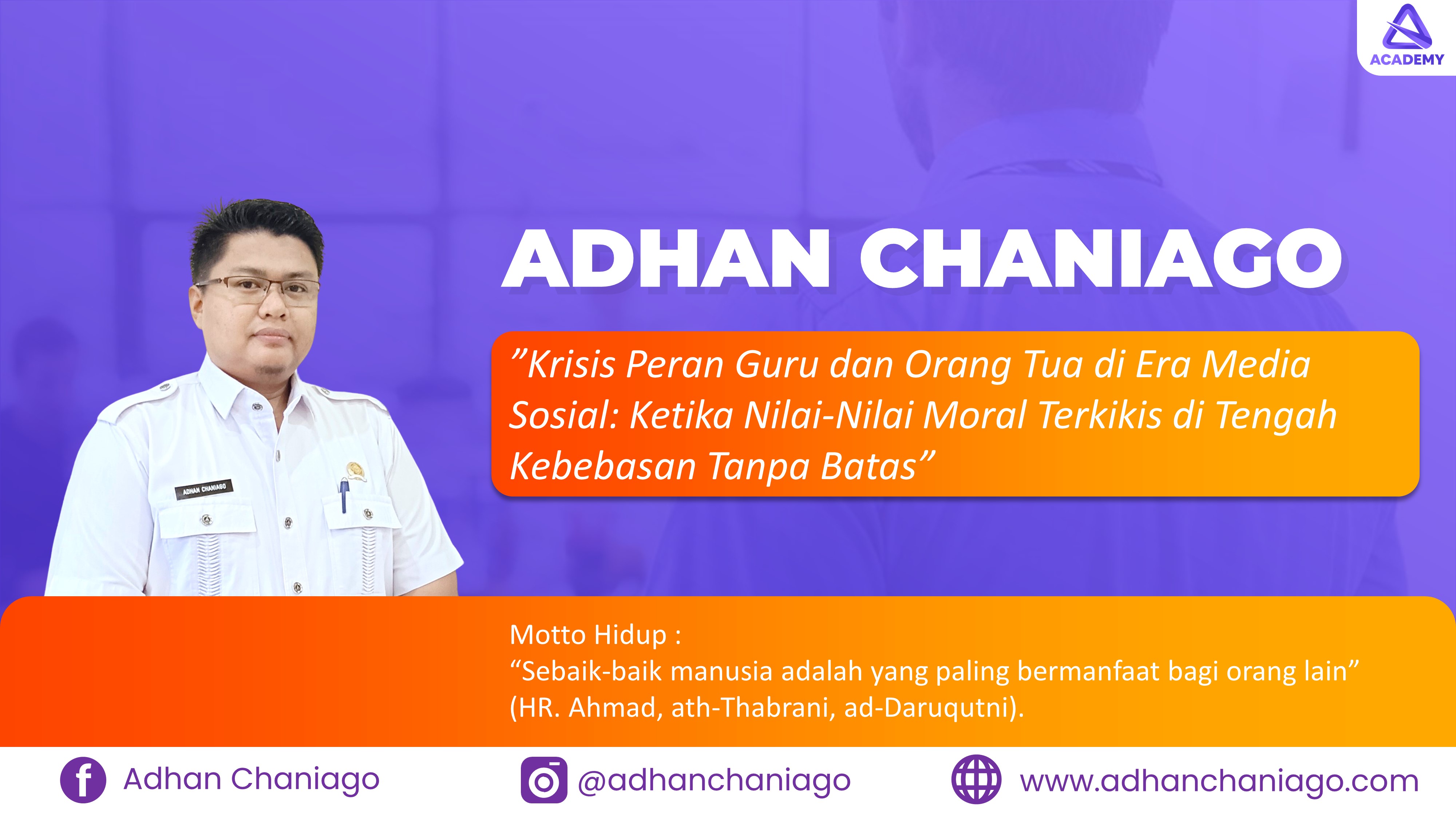 Krisis Peran Guru dan Orang Tua di Era Media Sosial: Ketika Nilai-Nilai Moral Terkikis di Tengah Kebebasan Tanpa Batas