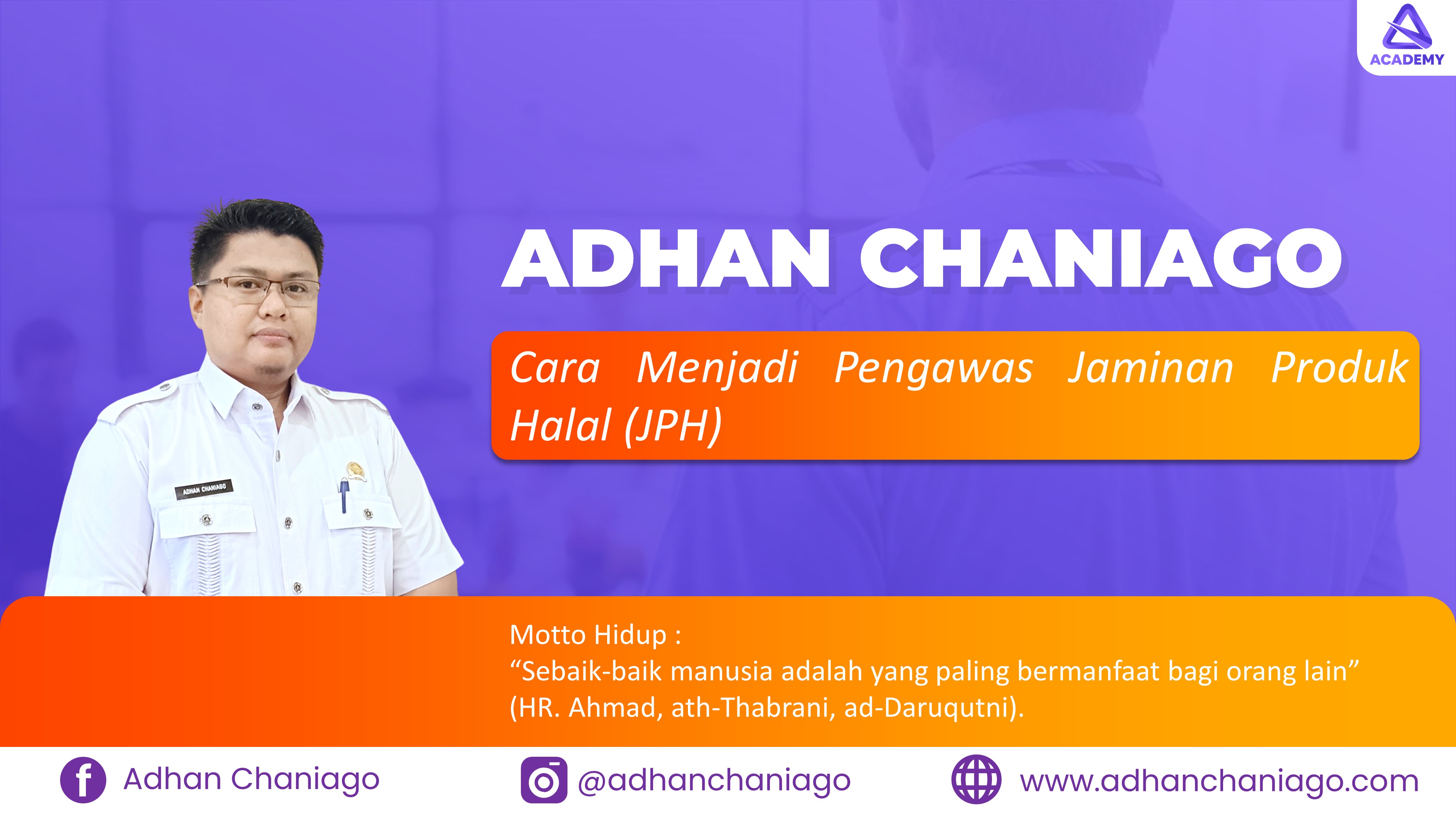 Cara Menjadi Pengawas Jaminan Produk Halal (JPH)