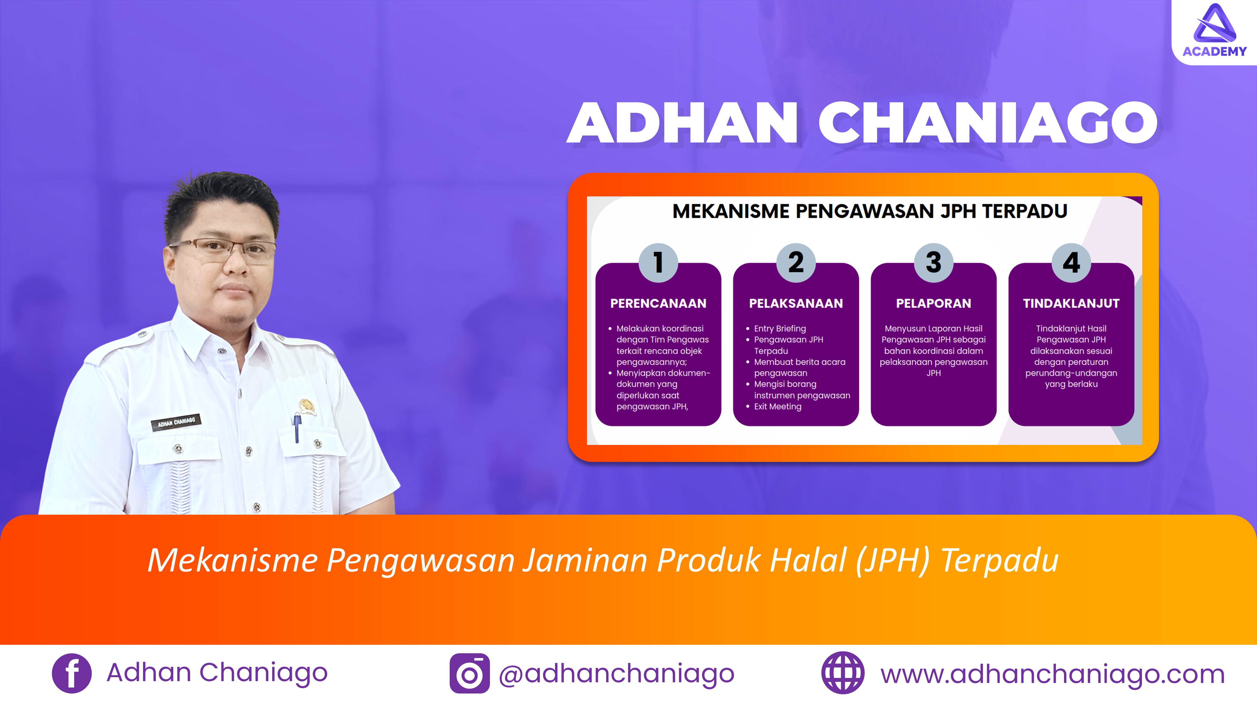 Mekanisme Pengawasan Jaminan Produk Halal (JPH) Terpadu